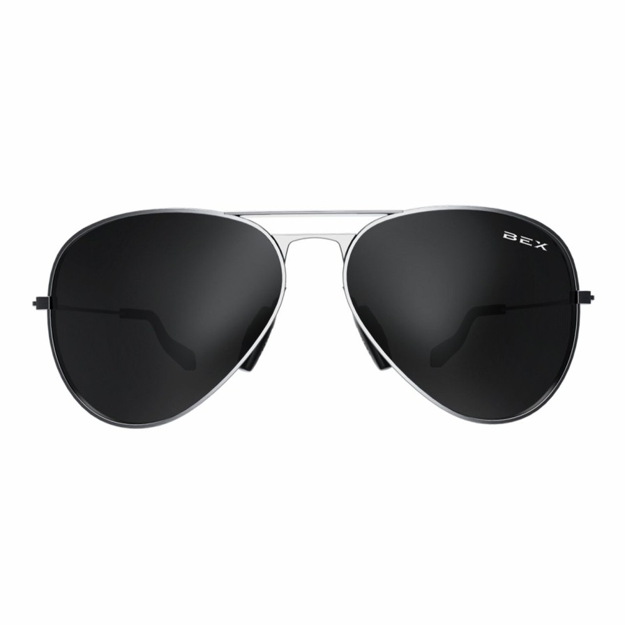 Accessories * | Promotions Wesley Silver/Gray Sunglasses