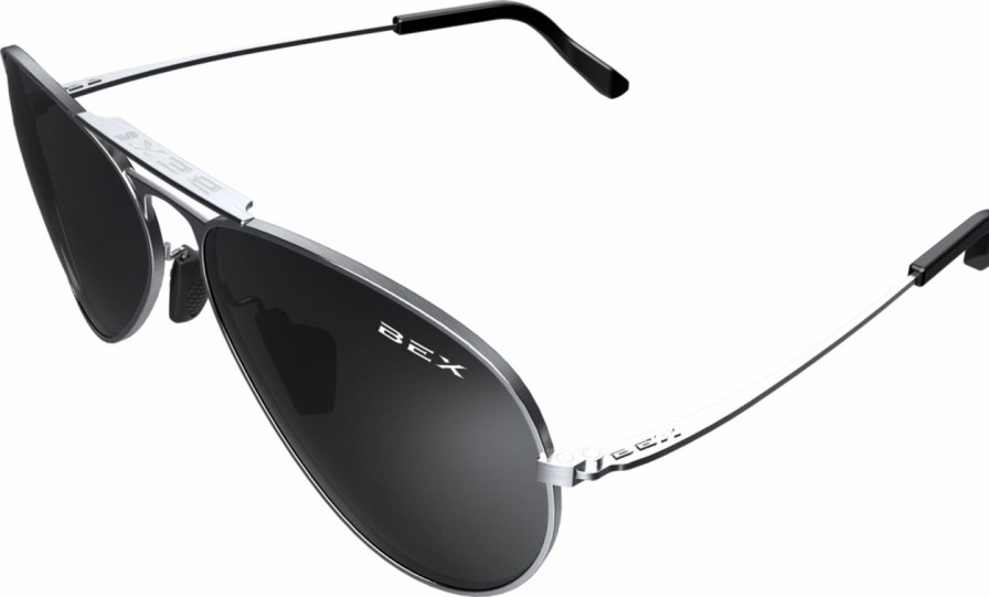 Accessories * | Promotions Wesley Silver/Gray Sunglasses