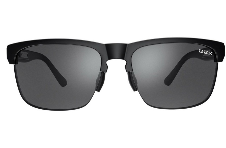 Accessories * | New Bex Free Byrd Black Sunglasses