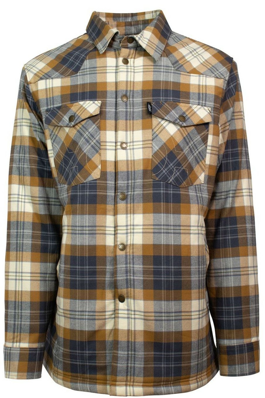 Men * | Hot Sell Hooey Men'S Plaid Jacket