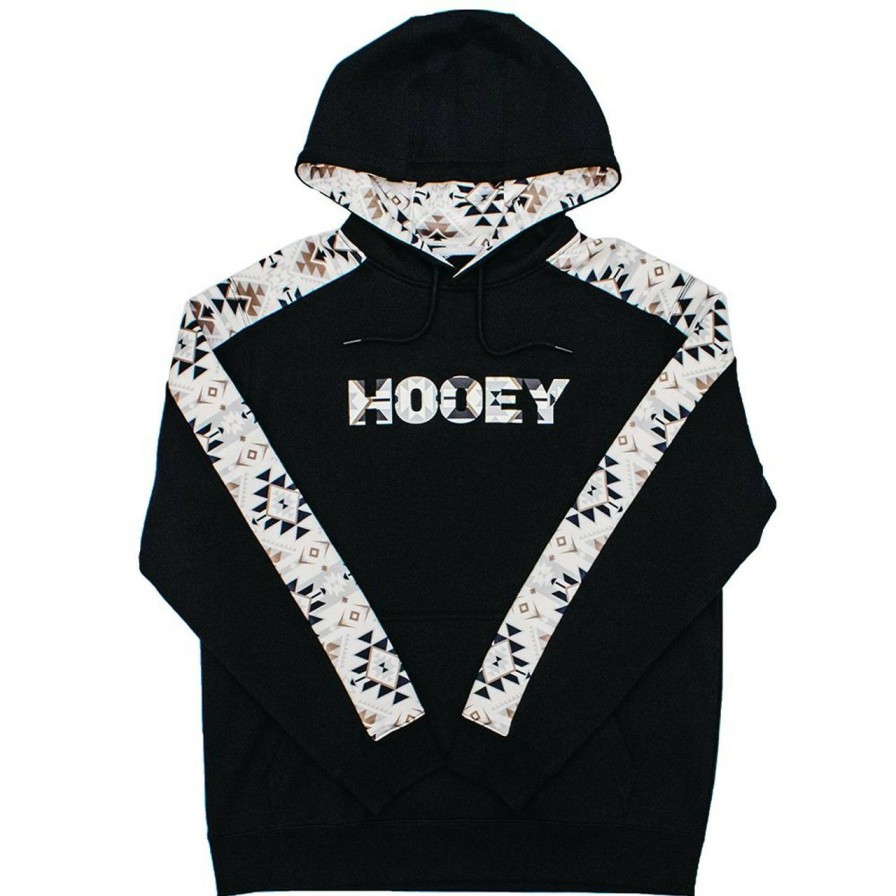 Hooey * | Quick Delivery Hooey Canyon Black Hoodie