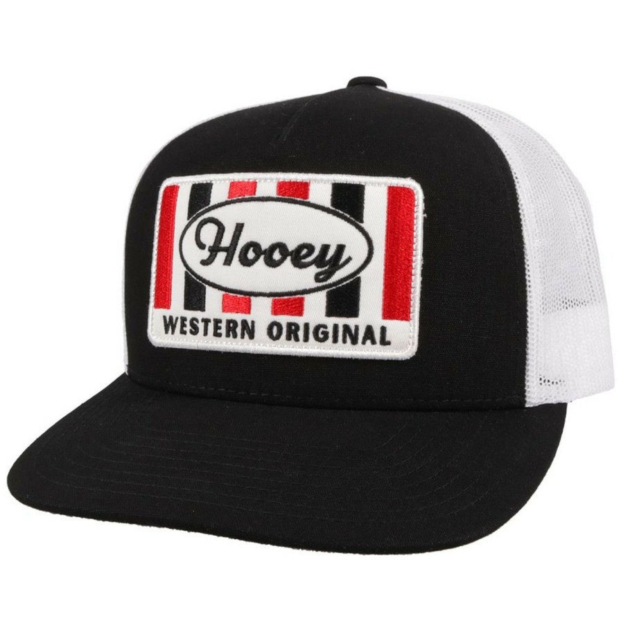 Hooey * | Top Sell Hooey Black Patch Snapback