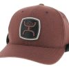 Men * | Hot Sell Hooey Out Cold Maroon Ear Flap Cap