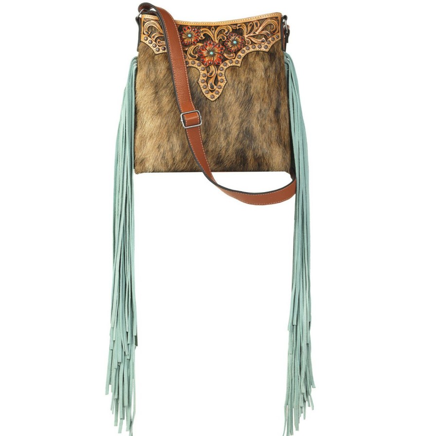 Accessories * | Less Expensive Ariat Lorelei Calf Hair Crossbody Bag