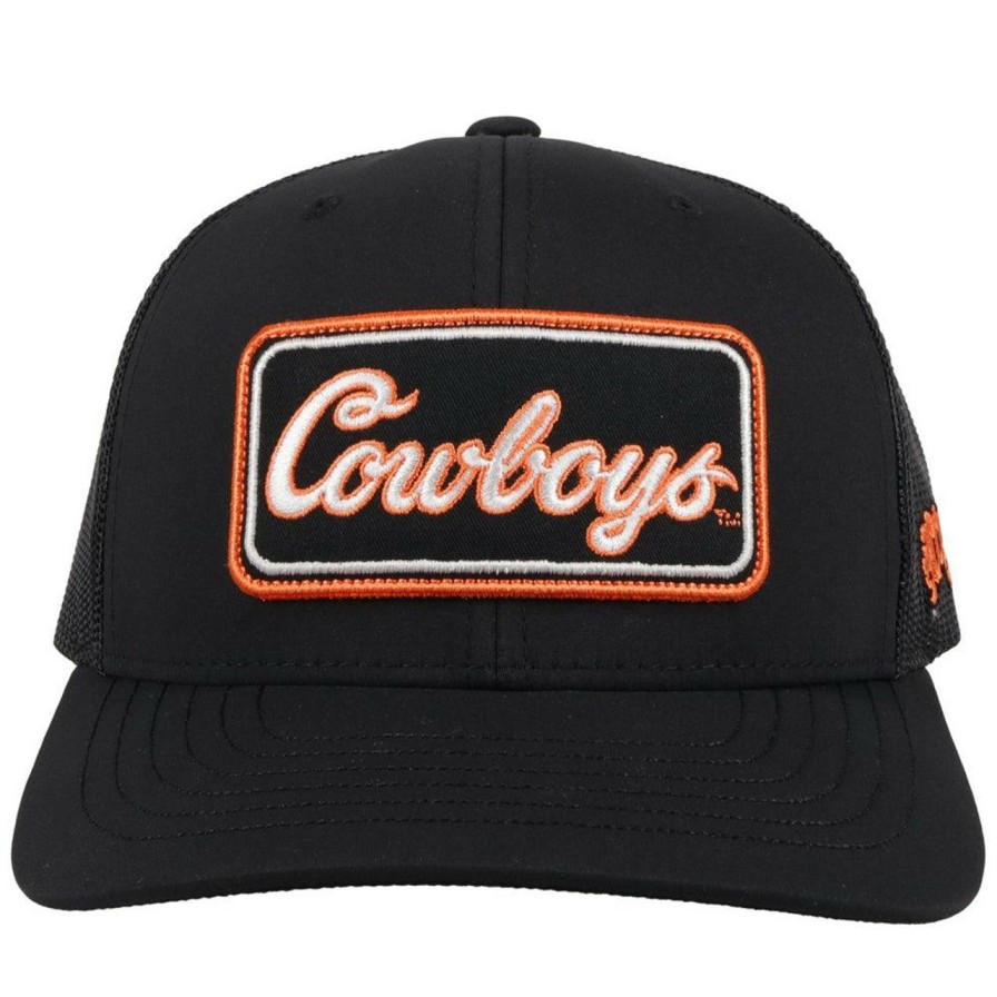 Men * | Best Sale Hooey Oklahoma State Cowboys Patch Cap