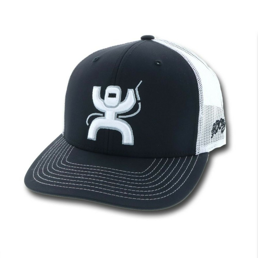 Hooey * | Online Discount Hooey Arc Welders Snapback Cap Black/White