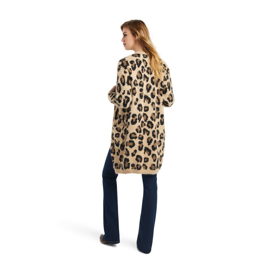 Women * | Outlet Sale Ariat The Cats Meow Sweater