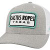 Hooey * | Opening Sales Hooey Cactus Ropes Cr064 Snapback Cap