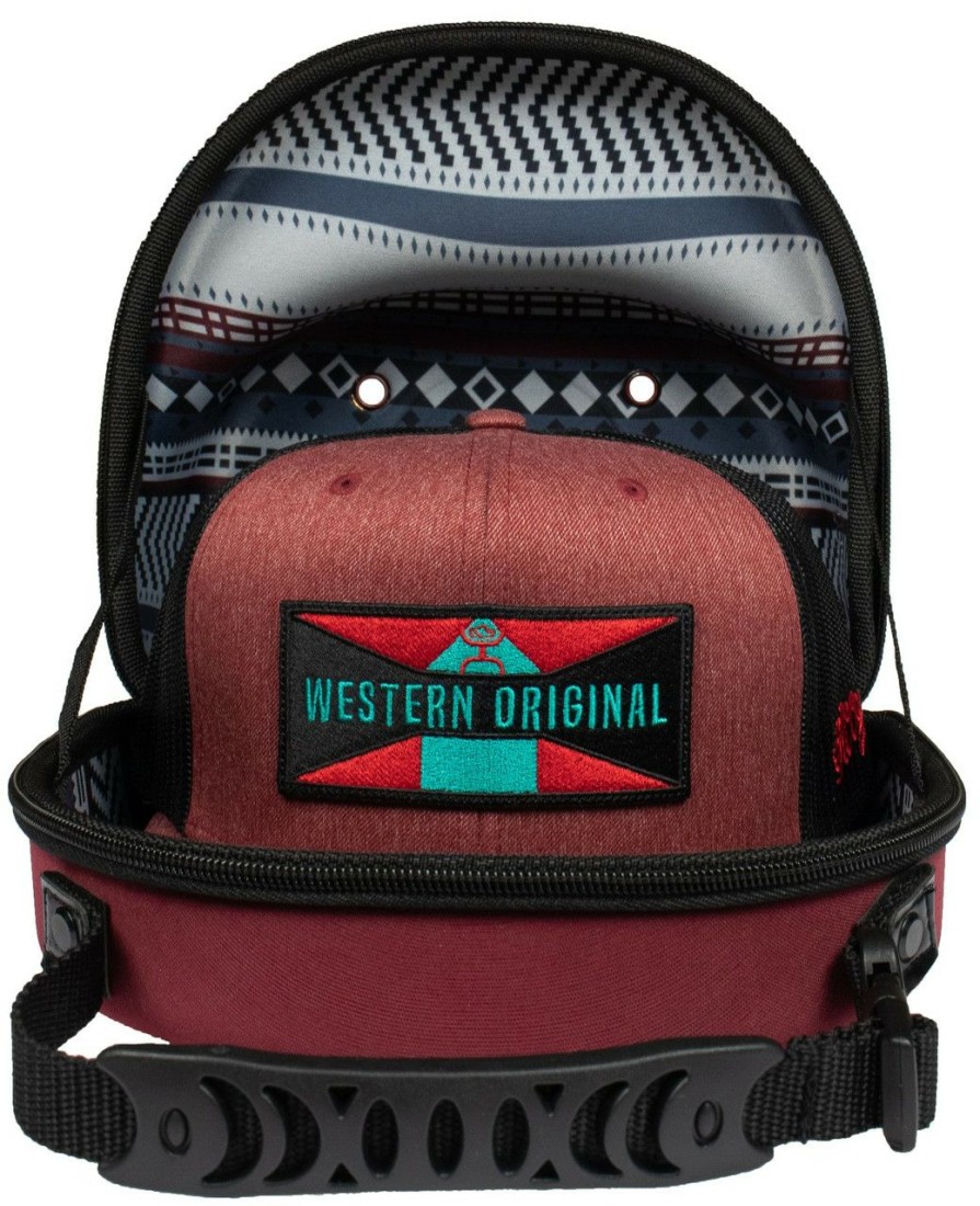 Accessories * | Promotion Hooey Maroon Cap Carrier