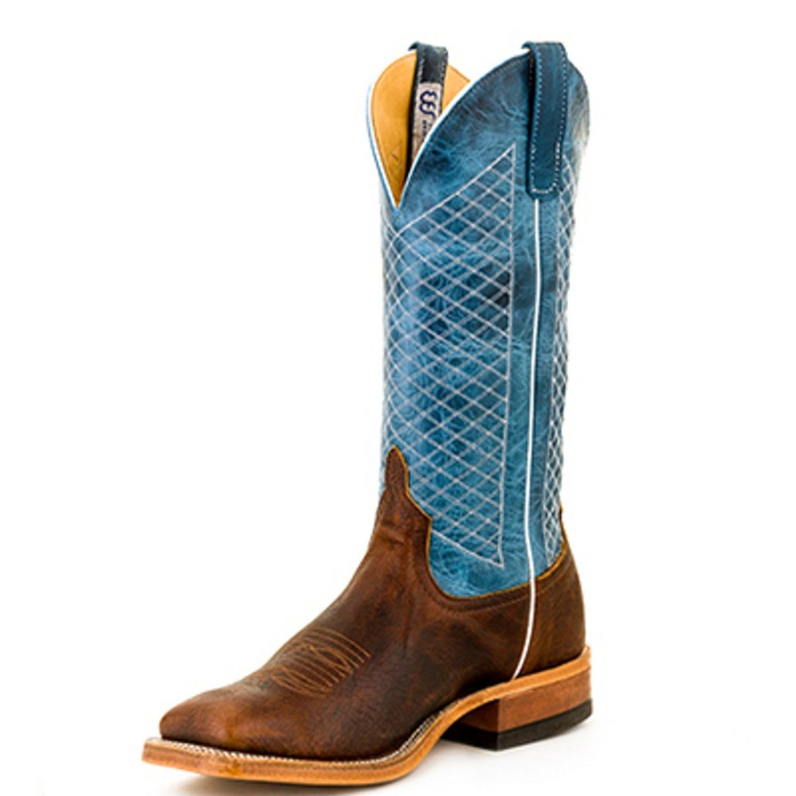 Men * | Outlet Sale Anderson Bean Bison Square Toe Boot