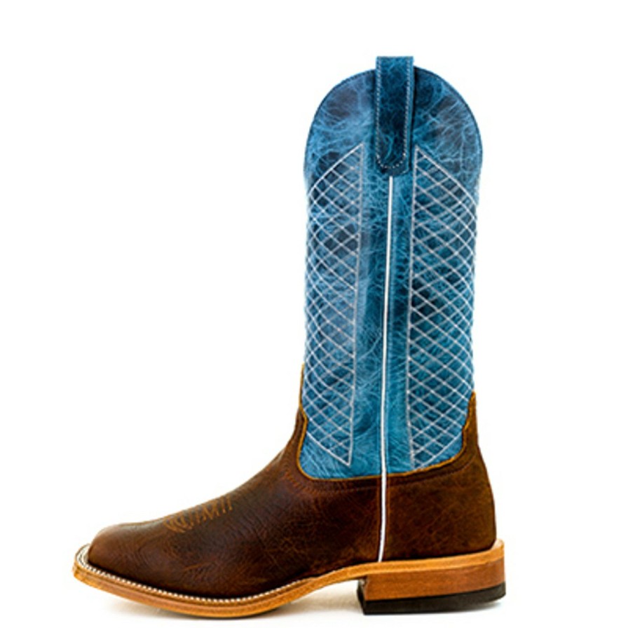 Men * | Outlet Sale Anderson Bean Bison Square Toe Boot