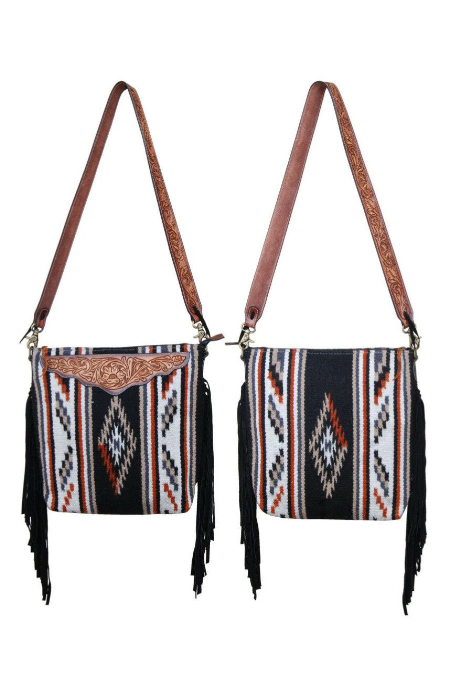 Accessories * | New Saddle Blanket Crossbody Bag