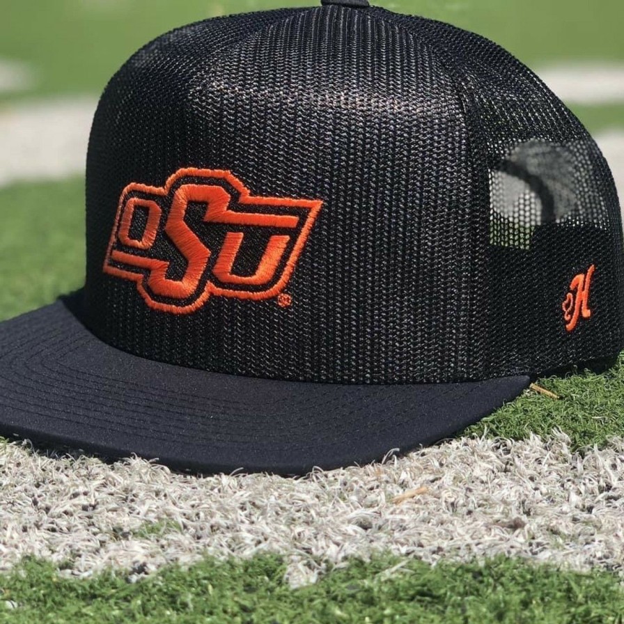 Men * | Limited Edition Hooey Oklahoma State Trucker Cap