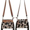 Accessories * | Exquisite Gifts Peppered Cowhide Crossbody Bag